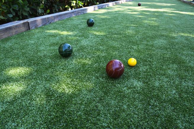 Edmonton synthetic bocce ball turf